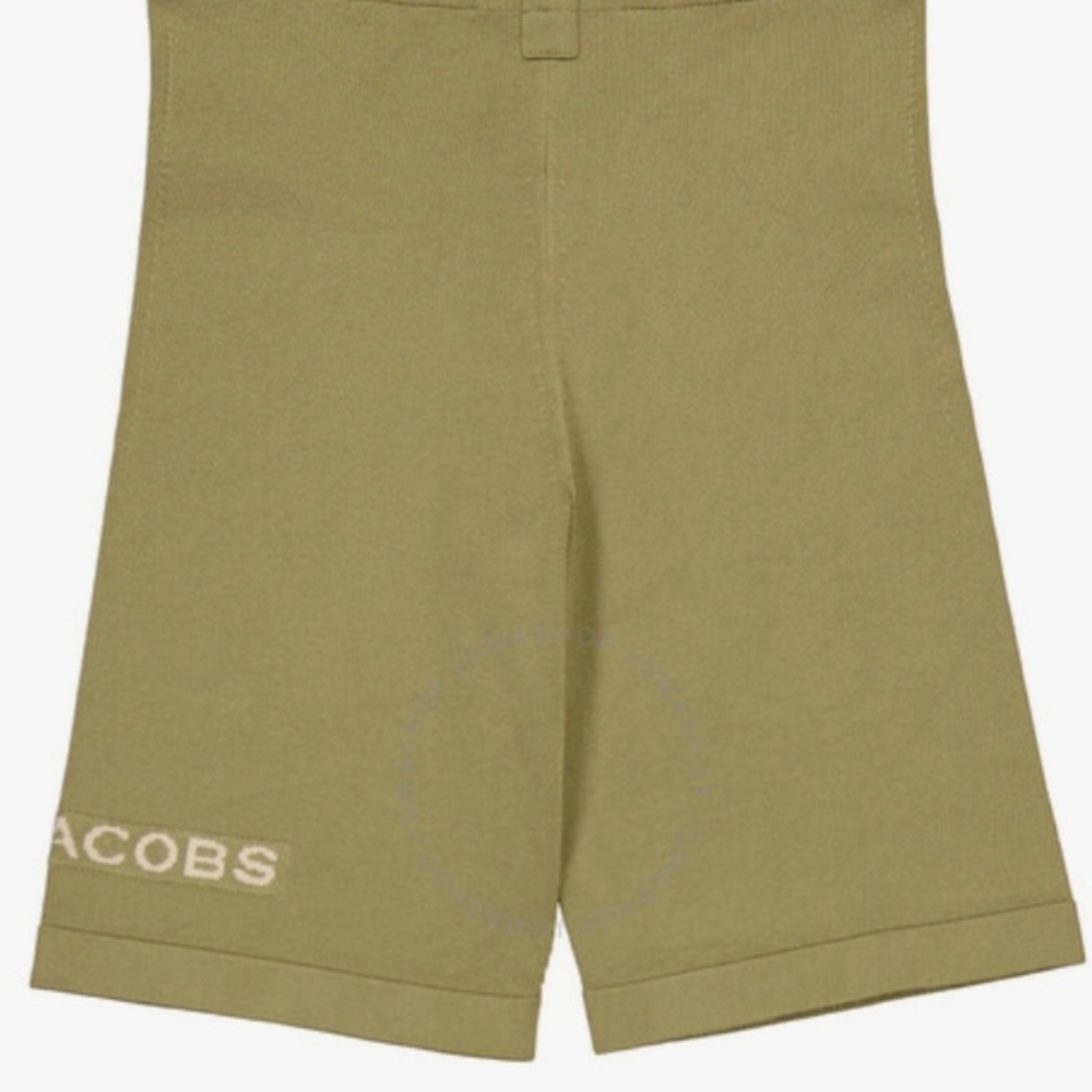 Marc Jacobs Olive Green Bike Shorts